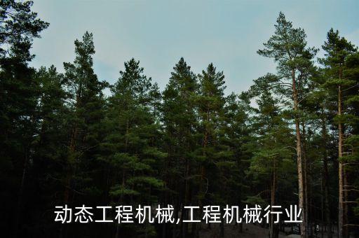 行业动态工程机械,工程机械行业