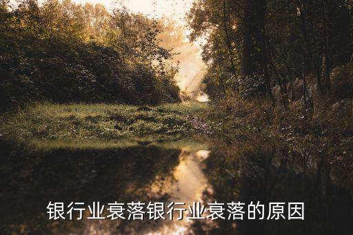 银行业衰落银行业衰落的原因