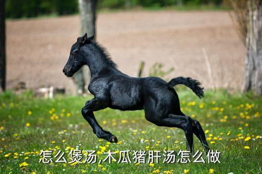 怎么煲汤,木瓜猪肝汤怎么做