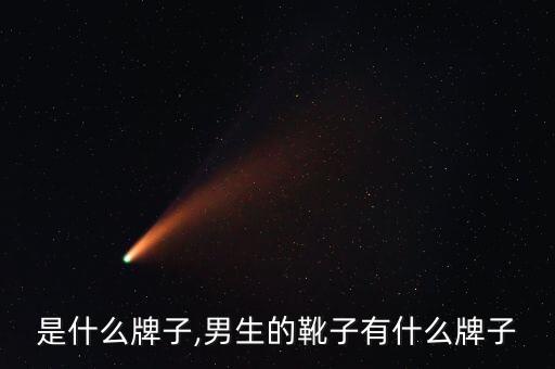 是什么牌子,男生的靴子有什么牌子