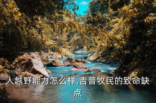 人越野能力怎么样,吉普牧民的致命缺点