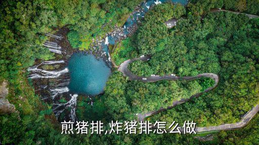 煎猪排,炸猪排怎么做