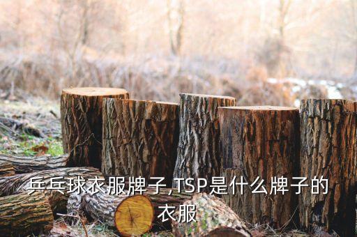 日本乒乓球衣服牌子,TSP是什么牌子的衣服?