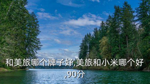 小米和美旅哪个牌子好,美旅和小米哪个好,90分?