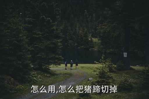 怎么用,怎么把猪蹄切掉