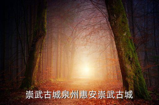 惠安崇武古城泉州惠安崇武古城