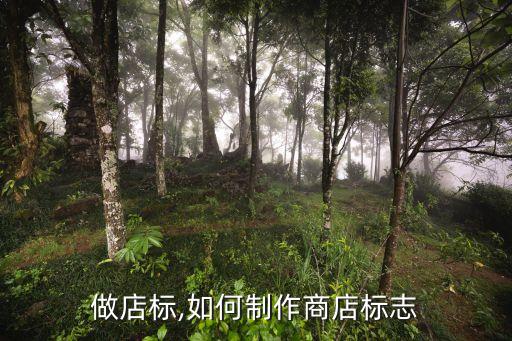 怎么做店标,如何制作商店标志