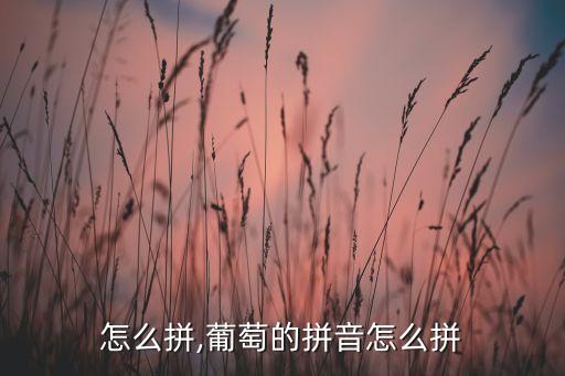 红酒怎么拼,葡萄的拼音怎么拼?