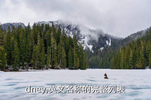 rodney,英文名称的完整列表