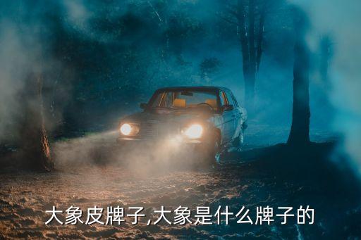 大象皮牌子,大象是什么牌子的