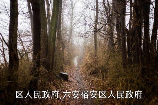 裕安区人民政府,六安裕安区人民政府