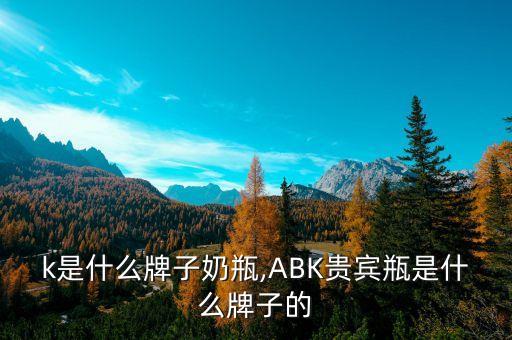 blk是什么牌子奶瓶,ABK贵宾瓶是什么牌子的?