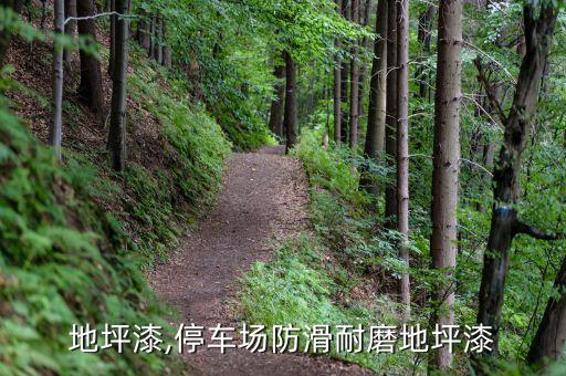地坪漆,停车场防滑耐磨地坪漆