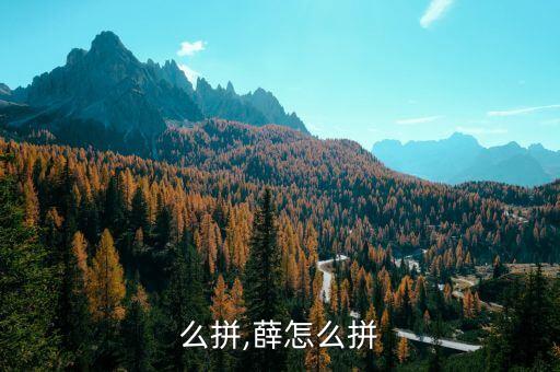 雨怎么拼,薛怎么拼?