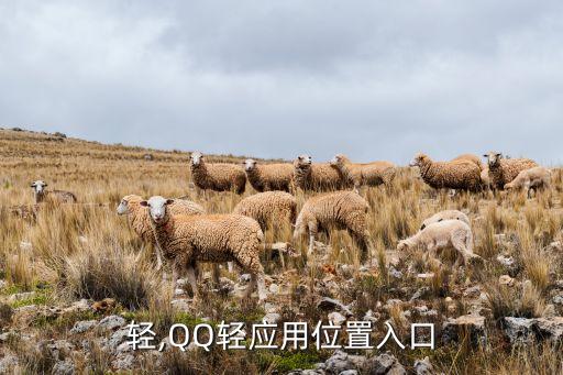 轻,QQ轻应用位置入口