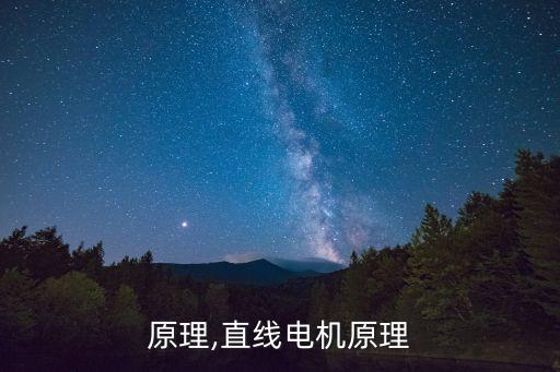 电机原理,直线电机原理