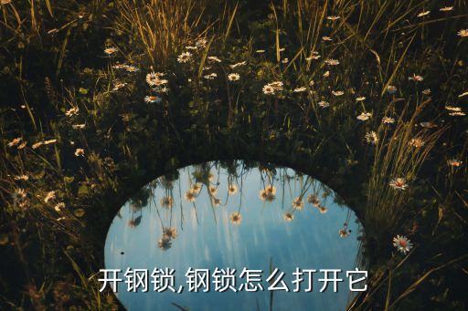 开钢锁,钢锁怎么打开它