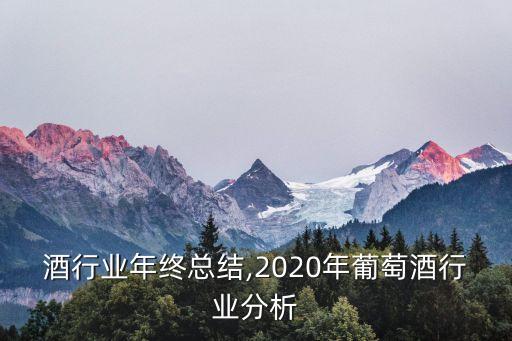 酒行业年终总结,2020年葡萄酒行业分析