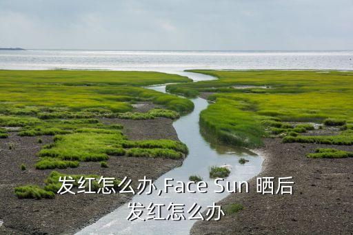 发红怎么办,Face Sun 晒后发红怎么办