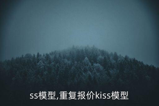 ss模型,重复报价kiss模型