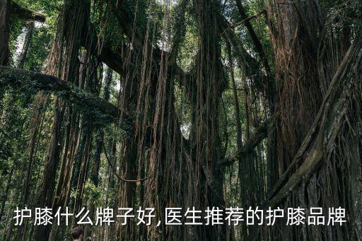 医用护膝什么牌子好,医生推荐的护膝品牌