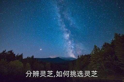 分辨灵芝,如何挑选灵芝
