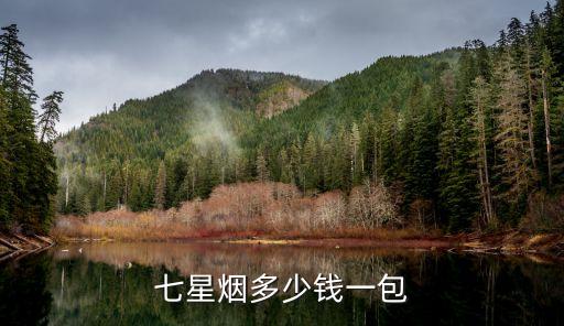 日本七星烟多少钱一包