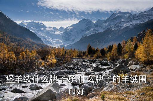 堡羊绒什么牌子好,什么牌子的羊绒围巾好