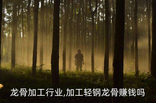 轻钢龙骨加工行业,加工轻钢龙骨赚钱吗?