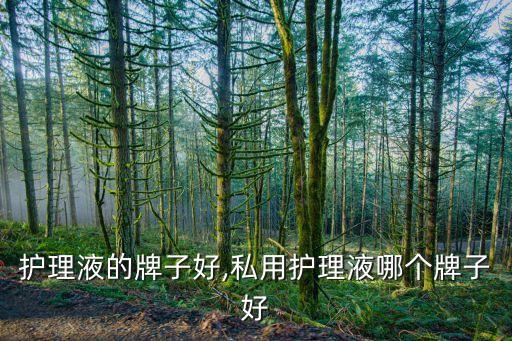 护理液的牌子好,私用护理液哪个牌子好