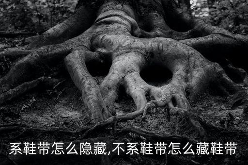 系鞋带怎么隐藏,不系鞋带怎么藏鞋带