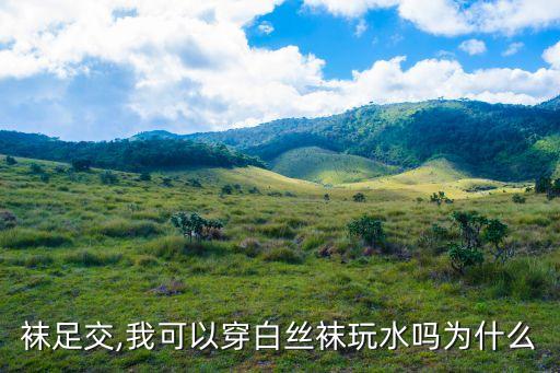 白丝袜足交,我可以穿白丝袜玩水吗?为什么
