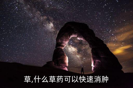 草,什么草药可以快速消肿