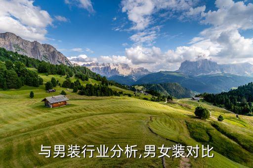 与男装行业分析,男女装对比