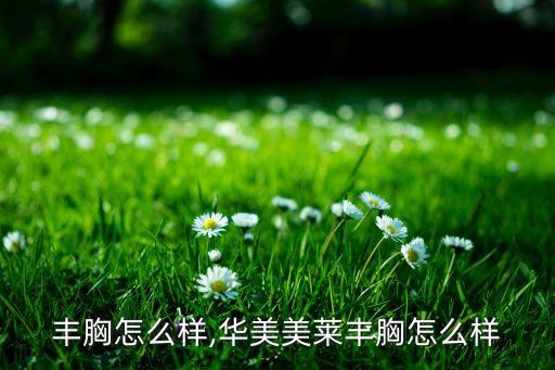 美莱丰胸怎么样,华美美莱丰胸怎么样