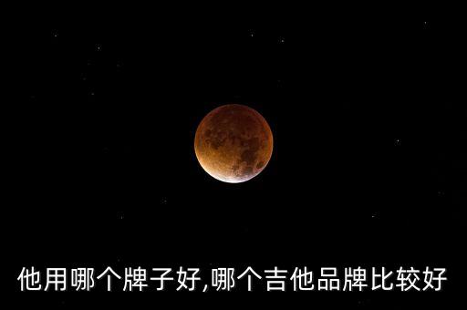 他用哪个牌子好,哪个吉他品牌比较好