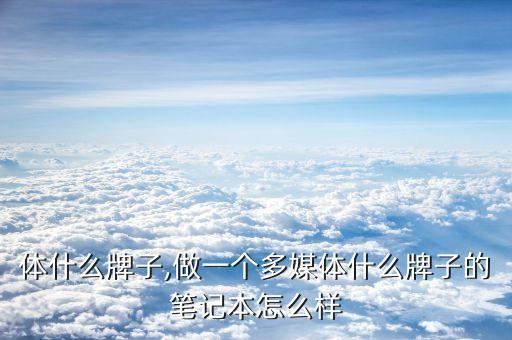 体什么牌子,做一个多媒体什么牌子的笔记本怎么样