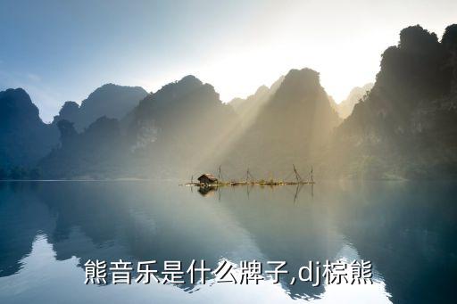 布朗熊音乐是什么牌子,dj棕熊