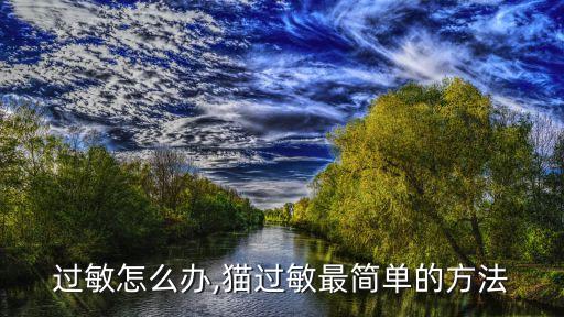 对猫过敏怎么办,猫过敏最简单的方法