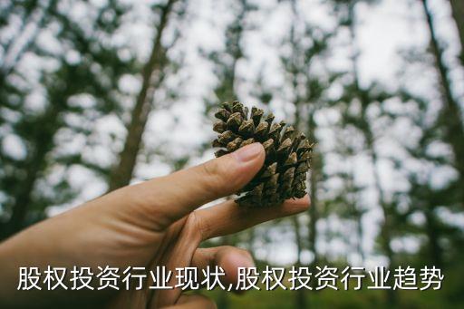 股权投资行业现状,股权投资行业趋势