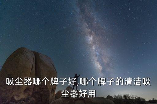 吸尘器哪个牌子好,哪个牌子的清洁吸尘器好用