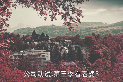 内衣公司动漫,第三季看老婆3
