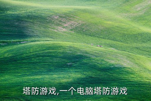 电脑塔防游戏,一个电脑塔防游戏