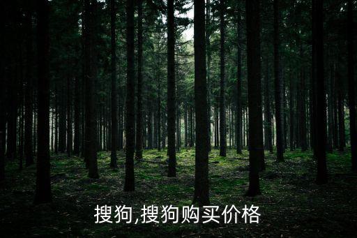 收购搜狗,搜狗购买价格