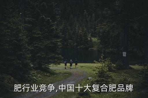 复合肥行业竞争,中国十大复合肥品牌