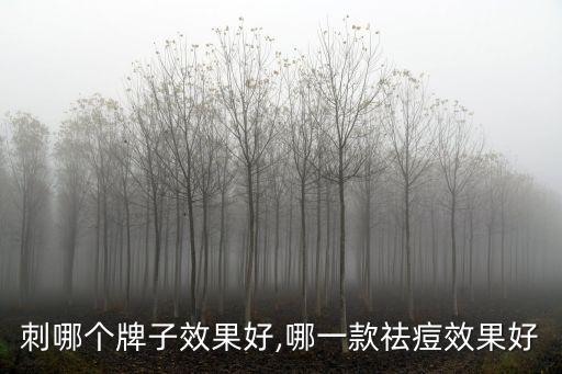 去粉刺哪个牌子效果好,哪一款祛痘效果好?
