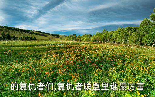 最后的复仇者们,复仇者联盟里谁最厉害?
