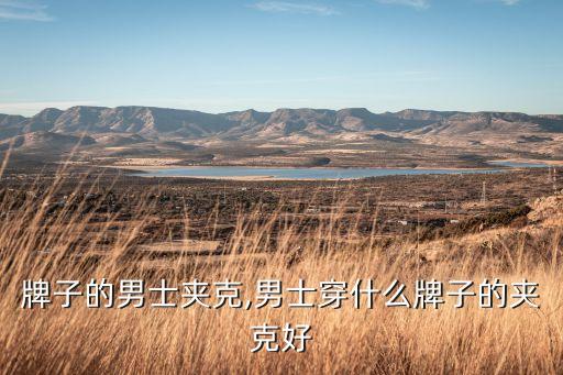 什么牌子的男士夹克,男士穿什么牌子的夹克好?