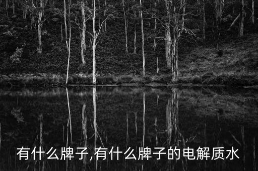 盐水有什么牌子,有什么牌子的电解质水?