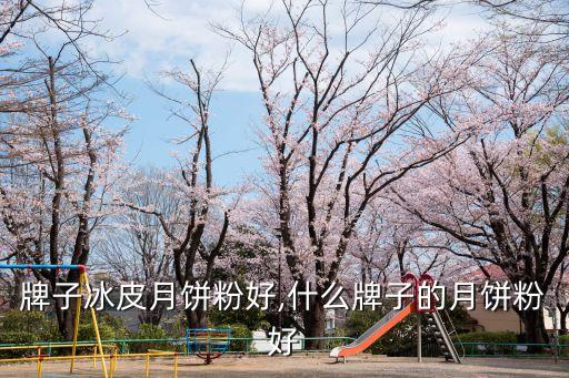 什么牌子冰皮月饼粉好,什么牌子的月饼粉好?